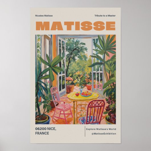 Matisse Modern Art Print Poster (Vorne)