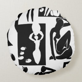Matisse Nudes Rundes Kissen