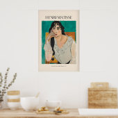 Matisse Poster - Laurette mit einer weißen Bluse91 (Küche)