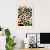 Matisse Poster - Odalisque mit schwarzem Armlehnse (Heimbüro)