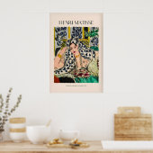 Matisse Poster - Odalisque mit schwarzem Armlehnse (Küche)