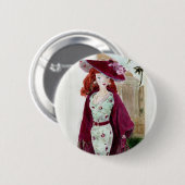 Matisse Puppen-Mode - Rose Button (Vorne & Hinten)