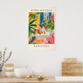 Matisse-Stil Cavalier King Charles Spaniel Kunst Poster (Küche)