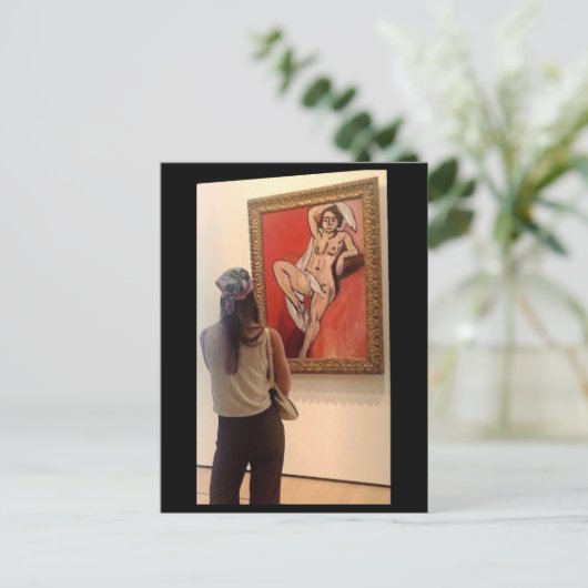 Matisse studieren postkarte (Stehend Vorderseite)