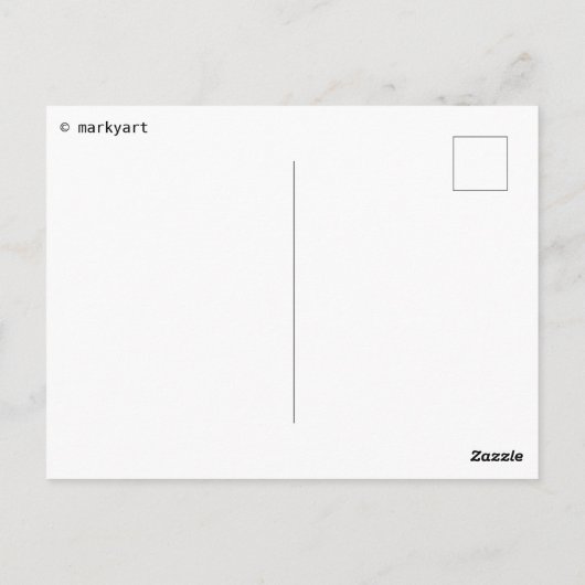 Matisse studieren postkarte (Rückseite)