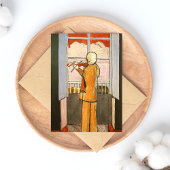 Matisse, Violinist auf der Postkarte von Window Fi