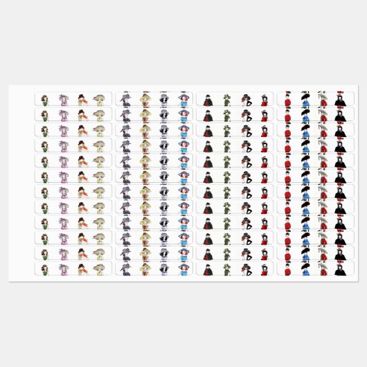 MatisseFashion Wasserfarben - Eisen auf Etikett (Blatt)