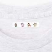 MatisseFashion Wasserfarben - Eisen auf Etikett (Befestigt)