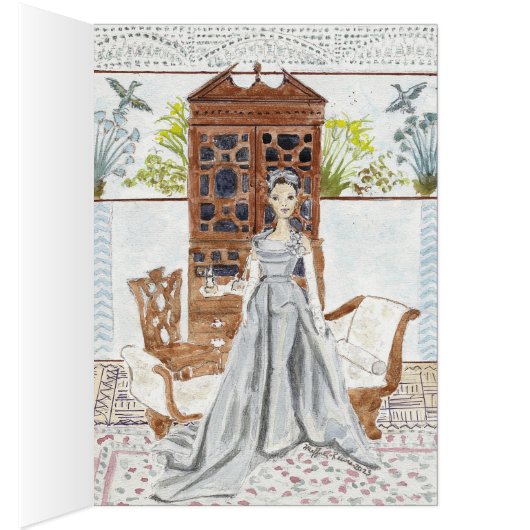 Matisse's Sage Silk Taffeta, Marie's Coloring Book (Innen (Rechts))