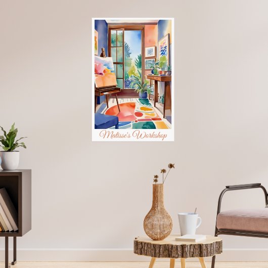 Matisses Werkstatt - Poster (Wohnzimmer 3)