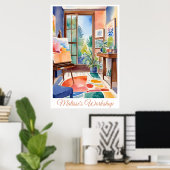 Matisses Werkstatt - Poster (Heimbüro)