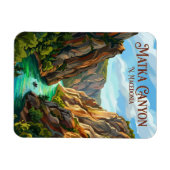 Matka-Canyon Nordmazedonien Magnet (Horizontal)