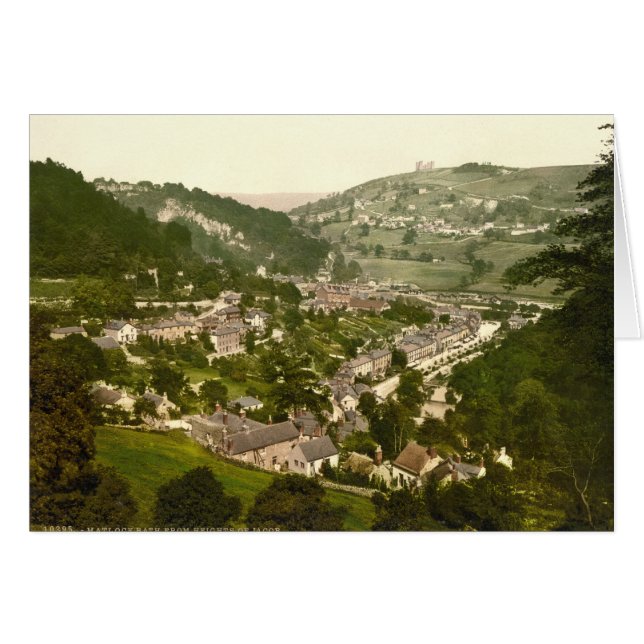 Matlock Bath, Derbyshire, England (Vorderseite (Horizontal))