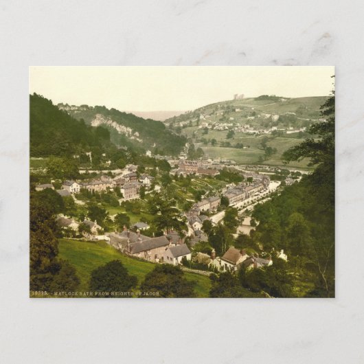 Matlock Bath, Derbyshire, England Postkarte (Vorderseite)