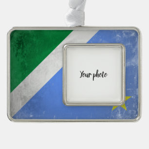 Mato Grosso do Sul Rahmen-Ornament Silber