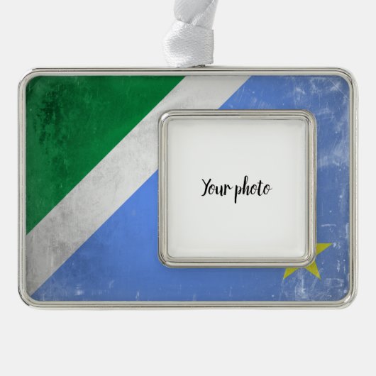Mato Grosso do Sul Rahmen-Ornament Silber (Vorderseite)