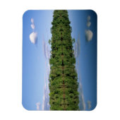 Mato Grosso Staat, Amazon, Brasilien. bewaldet Magnet (Vertikal)