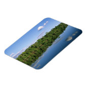 Mato Grosso Staat, Amazon, Brasilien. bewaldet Magnet (Linke Seite)