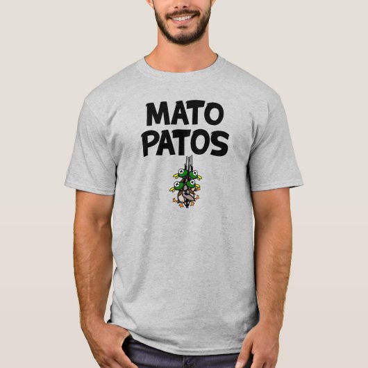 Mato Patos Logo T Shirt Duck Hunting (Vorderseite)
