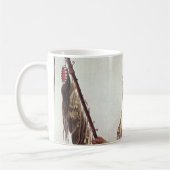 Mato-Tope, ein Hauptportrait von Karl Bodmer Kaffeetasse (Links)