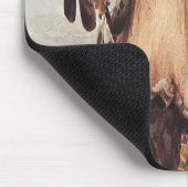 Mato-Tope, ein Hauptportrait von Karl Bodmer Mousepad (Ecke)