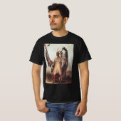 Mato-Tope, ein Hauptportrait von Karl Bodmer T-Shirt (Vorne ganz)