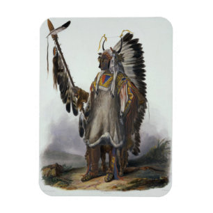 Mato-Tope, ein Mandan Leiter, überziehen 13 von Magnet