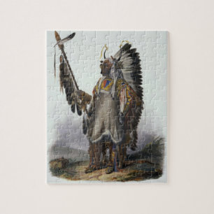 Mato-Tope, ein Mandan Leiter, überziehen 13 von Puzzle