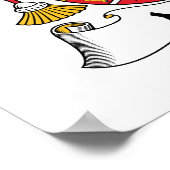 Matos Familienwappen Poster (Ecke)