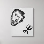 Matoub Lounès Leinwanddruck (Vorderseite)