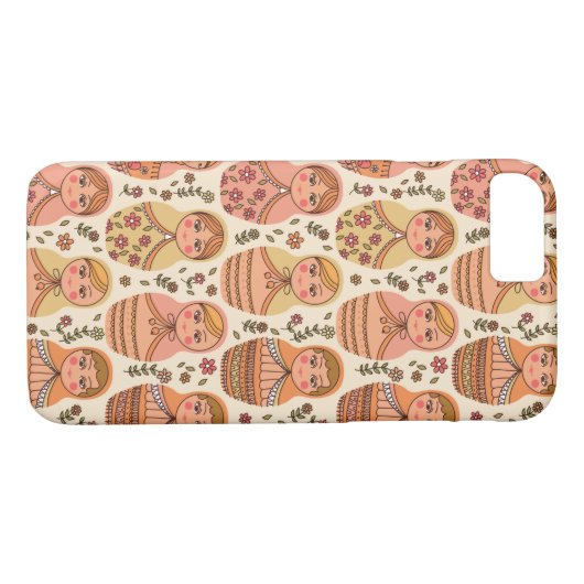 Matreshka Case-Mate iPhone Case (Rückseite (Horizontal))