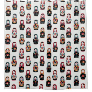 Matreshka-Duschvorhang Duschvorhang