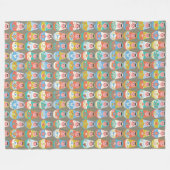 Matreshka Fleece Blanket (Vorderseite (Horizontal))