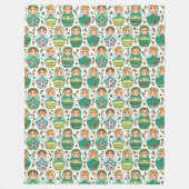 Matreshka Fleece Blanket (Vorderseite)