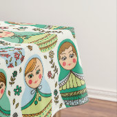 Matreshka Mustertablecloth Tischdecke (Beispiel)