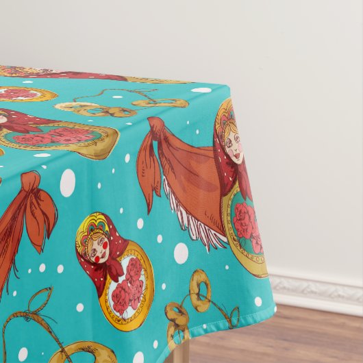 Matreshka Mustertablecloth Tischdecke (Beispiel)