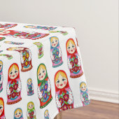 Matreshka Pattern Tischdecke (Beispiel)