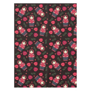 Matreshka Pattern Tischdecke
