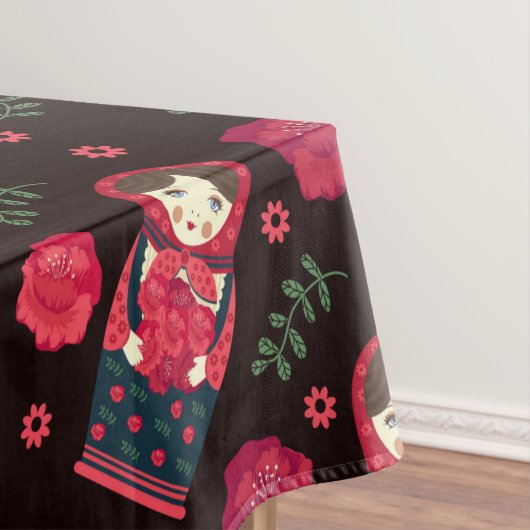 Matreshka Pattern Tischdecke (Beispiel)