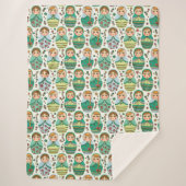 Matreshka Sherpa Blanket Sherpadecke (Vorderseite)