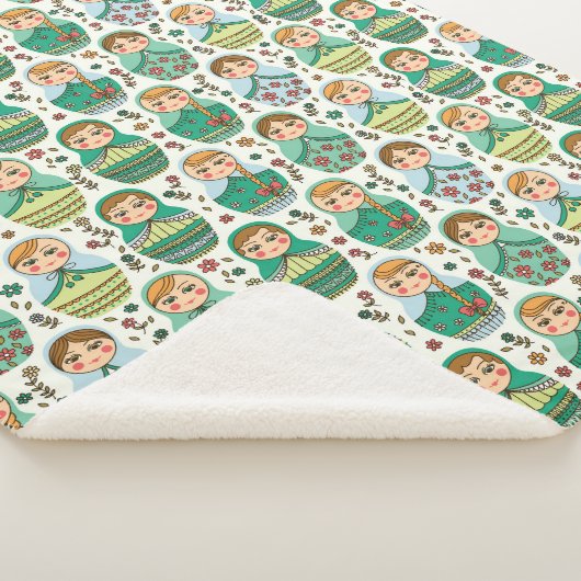 Matreshka Sherpa Blanket Sherpadecke (3/4)