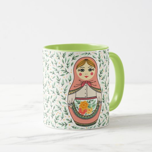 Matreshka Tasse (VorderseiteRechts)