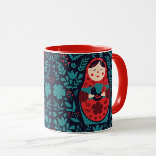 Matreshka Tasse (VorderseiteRechts)
