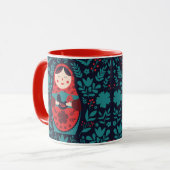 Matreshka Tasse (Vorderseite Links)