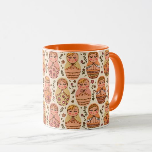 Matreshka Tasse (VorderseiteRechts)