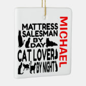 Matress Salesman Lieben Cats CUSTOM Keramikornament (Rechts)