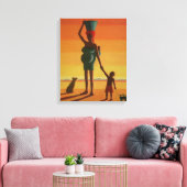 Matriarch 2004 leinwanddruck (Insitu (Wohnzimmer))