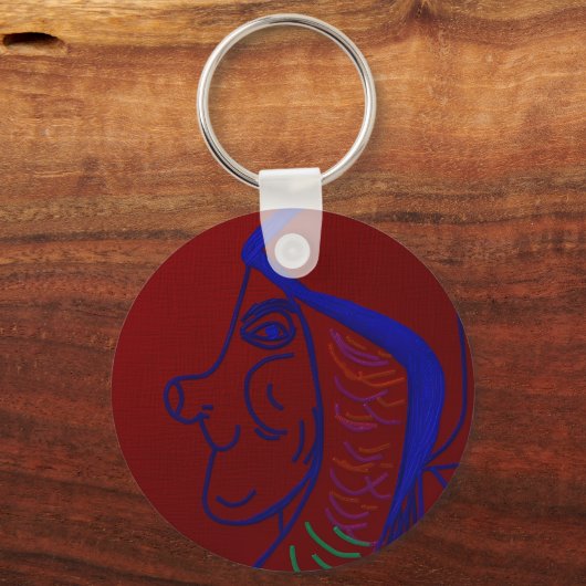 Matriarchal Queen of the Gnomes Keychain Schlüsselanhänger (Vorderseite)