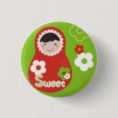 Matrioska Sweet Chapa Button (Vorderseite)