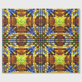 Matrix Art 1A-1B Bildoptionen - Wrapper Paper Geschenkpapier (Flach)